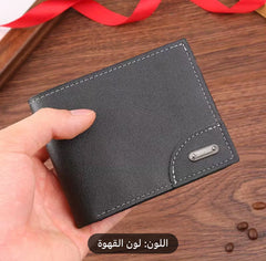 Slate Craft Wallet, Smooth and slate - like surface ( L76 )