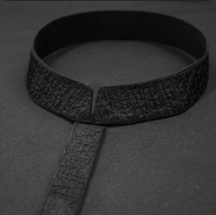EU001 Black Embroidery Suiting