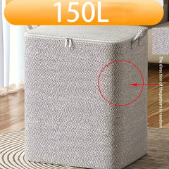 Foldable Zippered Laundry Basket