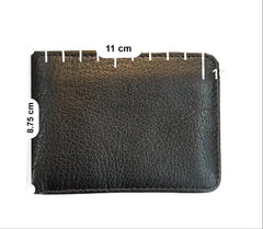 Slimline Baby Buffalo Material Smart Wallet with ID Card Holder- Leader Collection