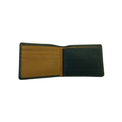 Royal Contrast Double-Stitch Wallet