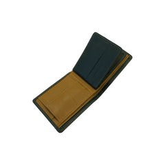 Royal Contrast Double-Stitch Wallet
