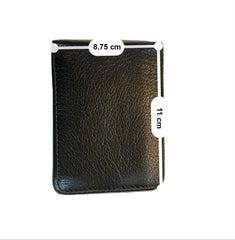Slimline Baby Buffalo Material Smart Wallet with ID Card Holder- Leader Collection