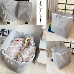 Foldable Zippered Laundry Basket