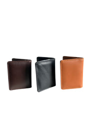 Mini Wallet Plus Card Holder With Magnetic Button - Businessman Collection