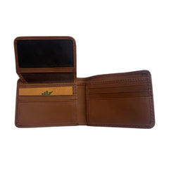 Slimline Baby Buffalo Material Smart Wallet with ID Card Holder- Leader Collection