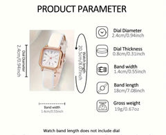 Pearl Grace Watch & Jewelry Set