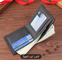 Slate Craft Wallet, Smooth and slate - like surface ( L76 )