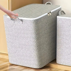 Foldable Zippered Laundry Basket