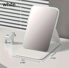 Foldable Compact Makeup Mirror – Pink