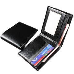 Sleek PU Leather Smart Wallet