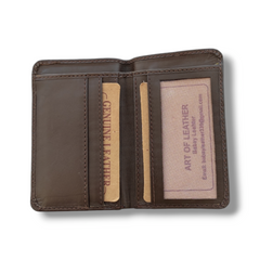 Slimline Genuine Leather Smart Card Holder