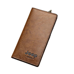 Versatile Long Premium PU Leather Wallet - Soft, Stylish, Smart