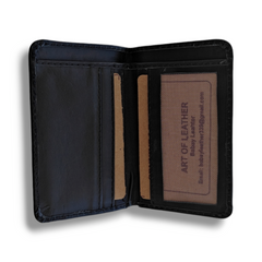 Slimline Genuine Leather Smart Card Holder