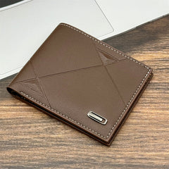 British Retro Slimfold leather wallet ( L10 )