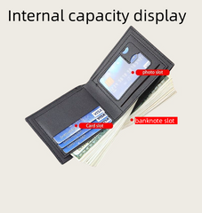 SleekView Faux leather Wallet (L84)