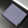 Black Carbon-Weave Bifold Wallet (W8)