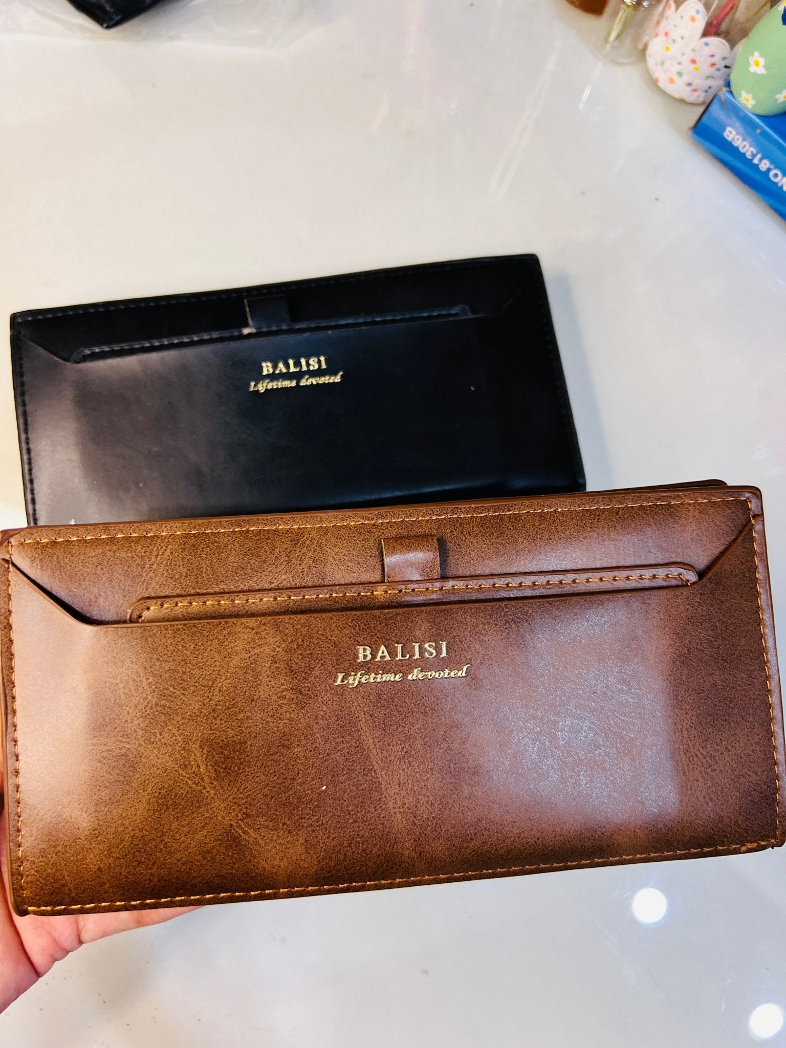 Balisi Long Wallet/Clutch in Synthetic Leather - TRENDZYOL
