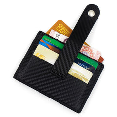 CarbonCraft Slim RFID Card Wallet (W9)
