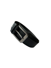 Classic Genuine Leather Belt with Silver Buckle - TRENDZYOL