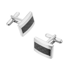 Cufflinks Carbon Fiber Cufflinks Men's Business Cufflinks - TRENDZYOL