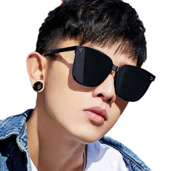 Lumina Edge Glossy Black Sunglasses (G6)