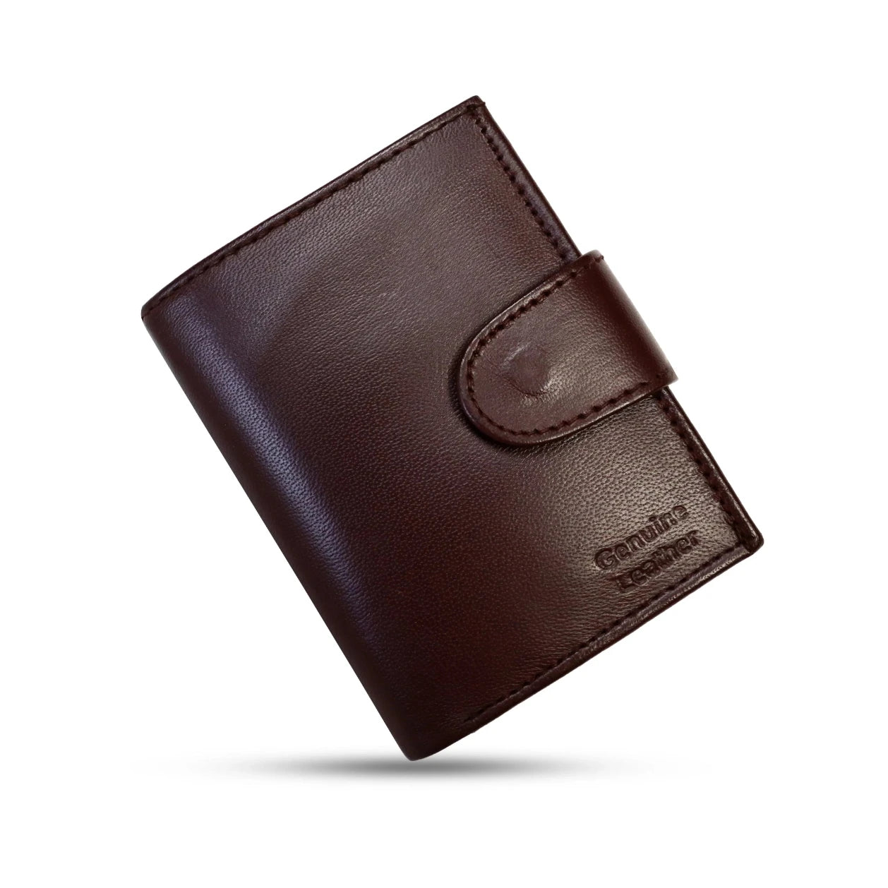 EliteLock Trifold Sheep Leather Wallet - TRENDZYOL