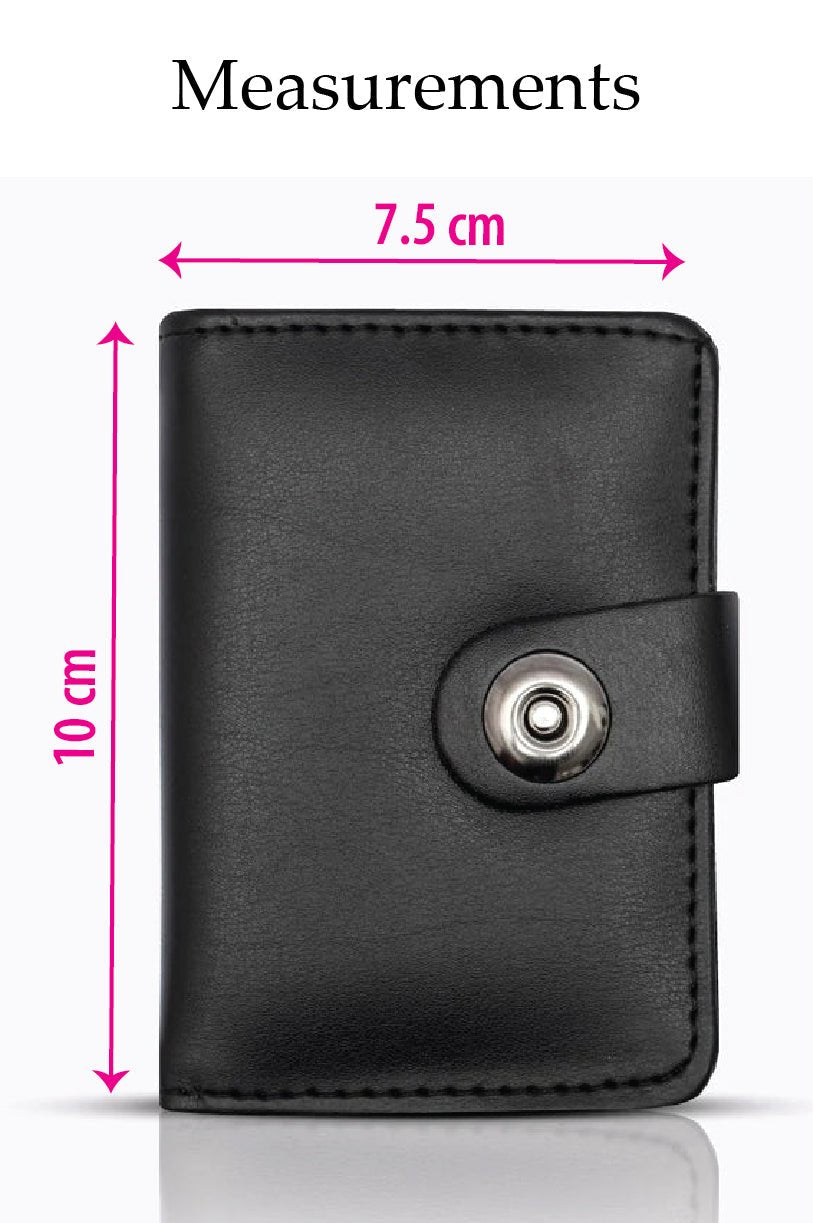 EliteLock Trifold Sheep Leather Wallet - TRENDZYOL