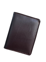 Mini Wallet Plus Card Holder With Magnetic Button - Businessman Collection