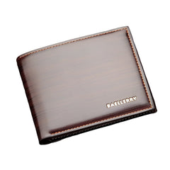 Gentlemen Luxury Wood Grain PU Leather Smart Wallet - TRENDZYOL