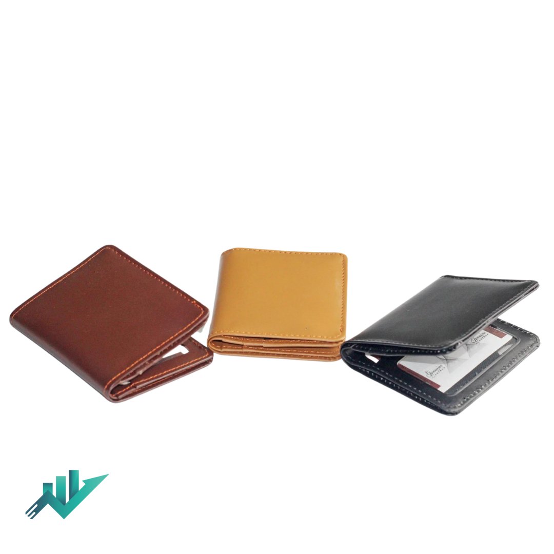 Genuine Leather Mini Wallet - TRENDZYOL