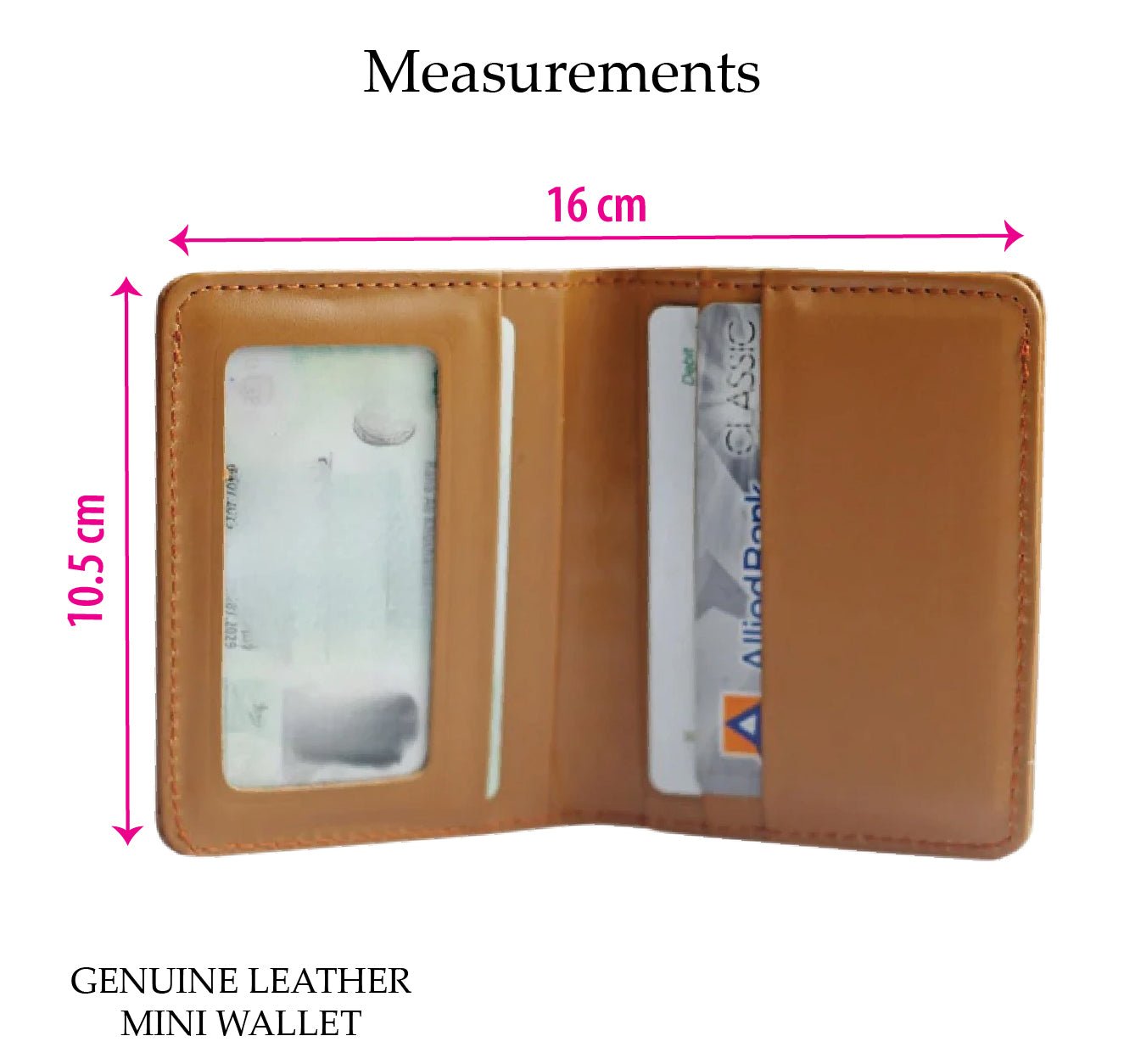 Genuine Leather Mini Wallet - TRENDZYOL
