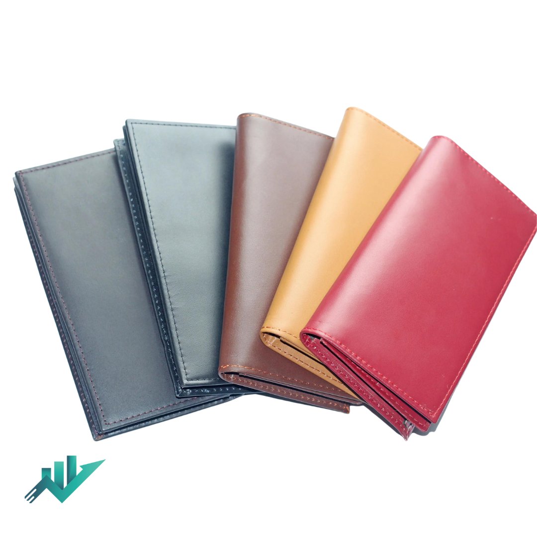 Handcrafted Long Wallet /Clutch in Leather - TRENDZYOL