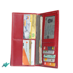 Handcrafted Long Wallet /Clutch in Leather - TRENDZYOL