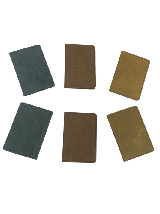 Heritage Leather Passport Size Wallet - TRENDZYOL