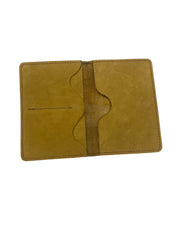 Heritage Leather Passport Size Wallet - TRENDZYOL