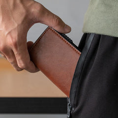 ClassicSlide RFID Pop-Up Leather Wallet (W3)