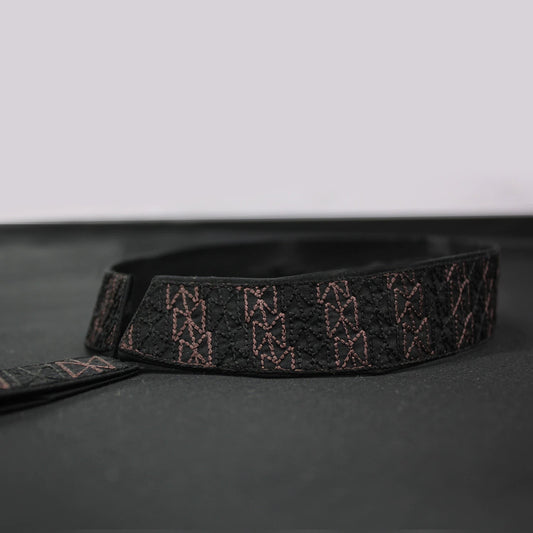 EU001 Black Embroidery Suiting