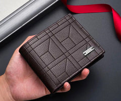 Faux Leather Wallet - Stylish, Compact, Lightweight