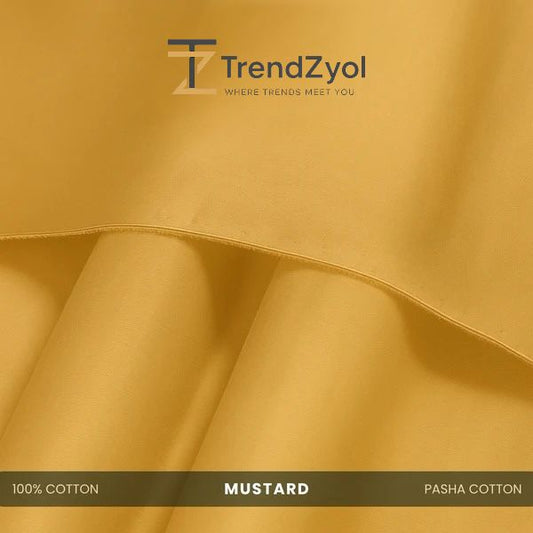 Pasha Cotton | Mustard