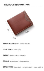 UrbanTex Men’s Short Wallet
