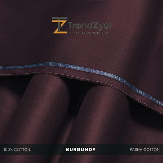 Pasha Cotton | Burgundy