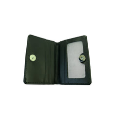 Mini Wallet Plus Card Holder With Magnetic Button - Businessman Collection