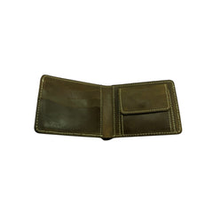 Compact  Pure House Leather Wallet -