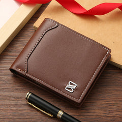Faux Classic Thread Leather Wallet – Sleek. Durable. Stylish.