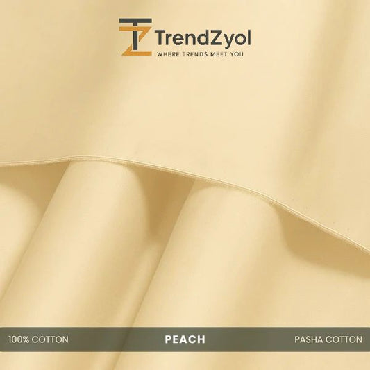 Pasha Cotton | Peach