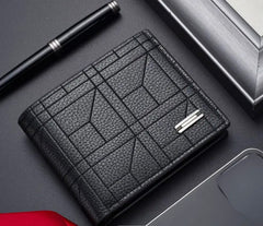 Faux Leather Wallet - Stylish, Compact, Lightweight