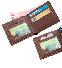 Faux Leather Wallet - Stylish, Compact, Lightweight