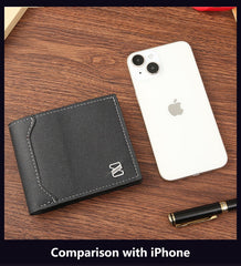 Faux Classic Thread Leather Wallet – Sleek. Durable. Stylish.