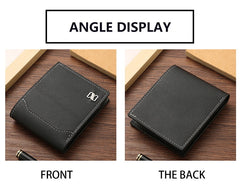 Faux Classic Thread Leather Wallet – Sleek. Durable. Stylish.